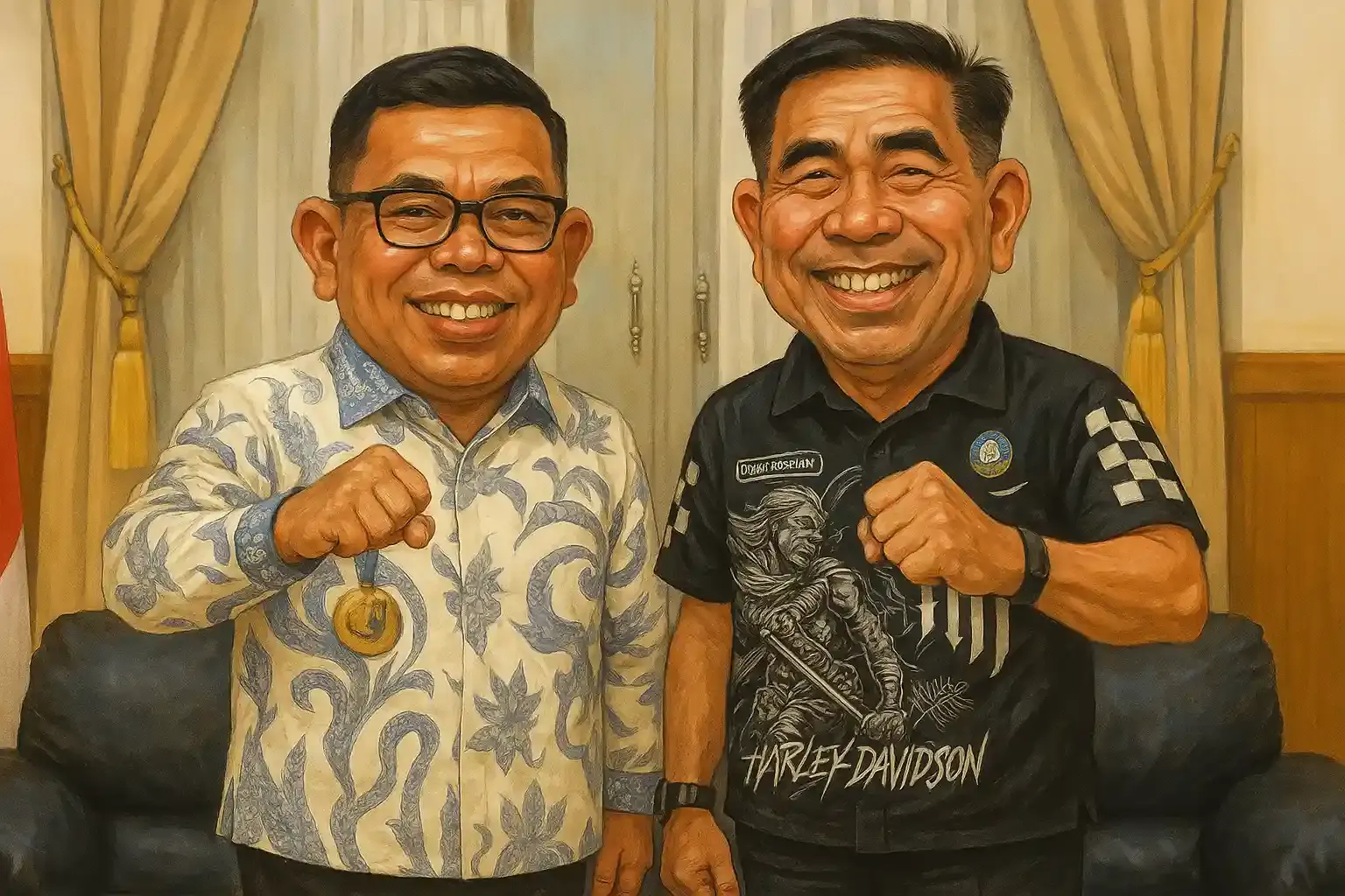 Gubernur Banten dan BNN bahu-membahu menuju Banten bersih narkoba – versi satir