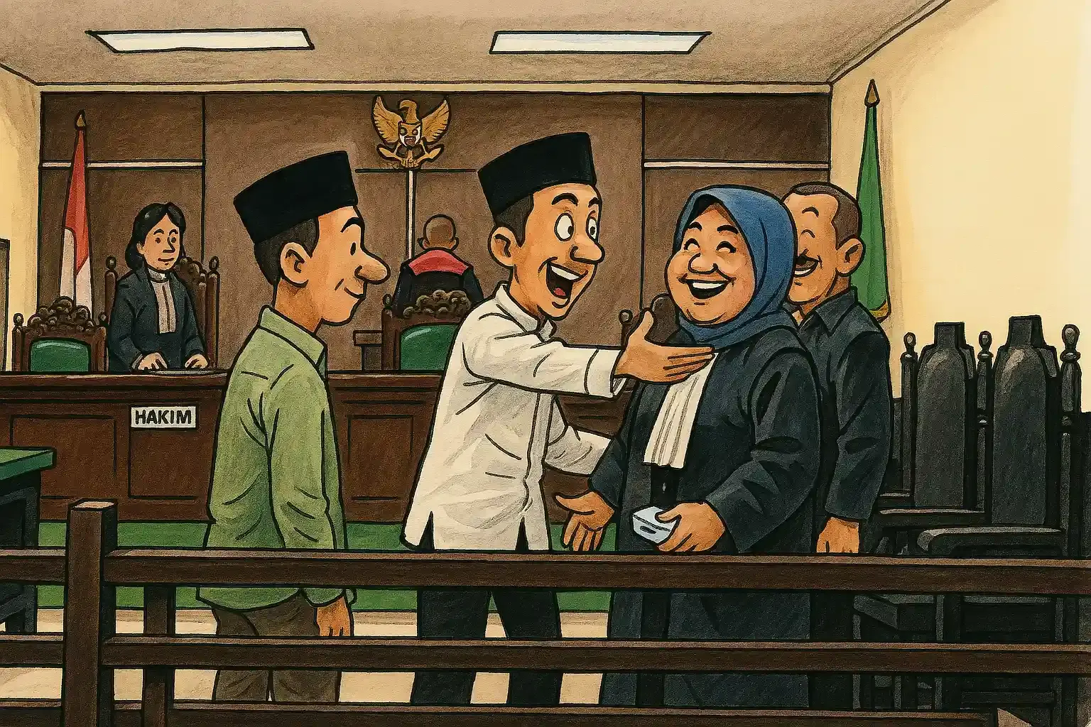 Staf Honorer di Tangerang Didakwa Korupsi Dana Desa Lewat Aplikasi Digital