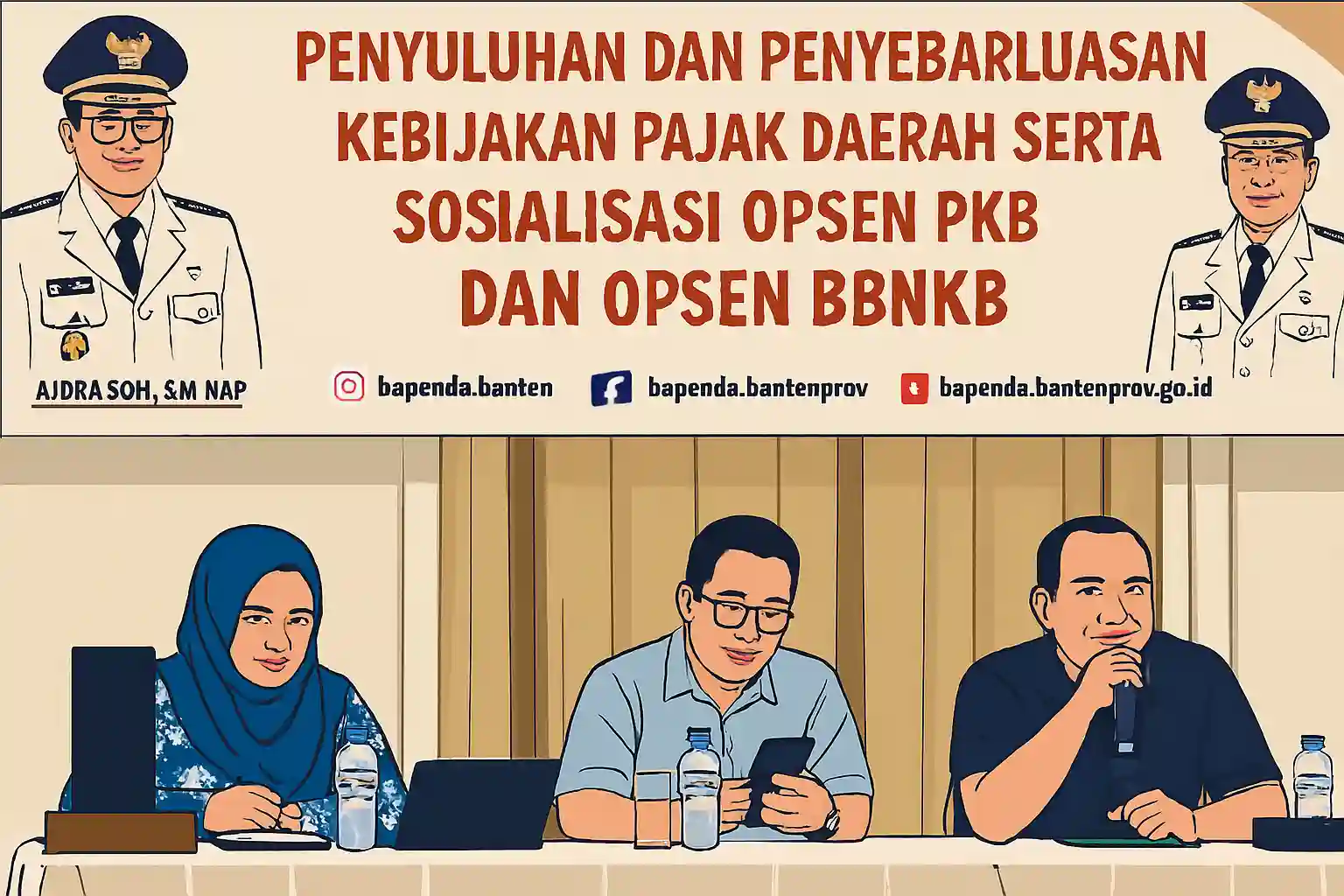 Bapenda Banten Buka Pemutihan Pajak Kendaraan