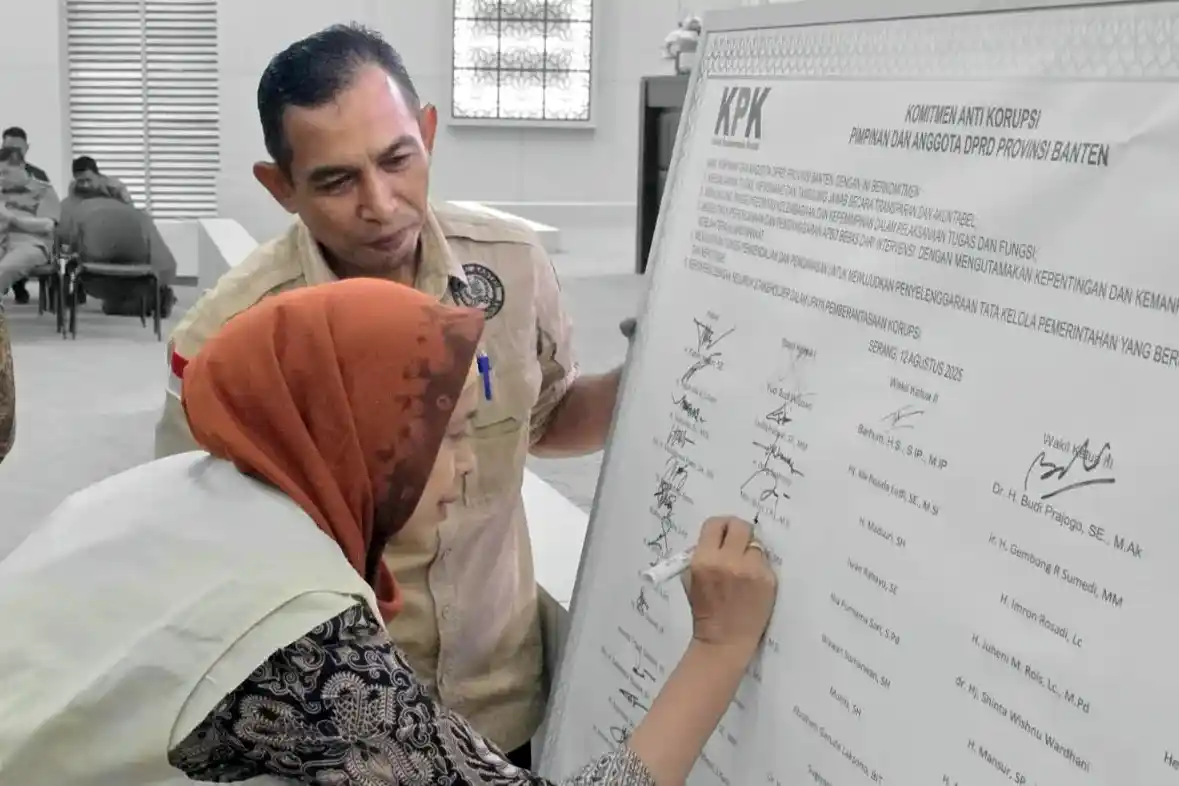 Komitmen Antikorupsi DPRD Banten