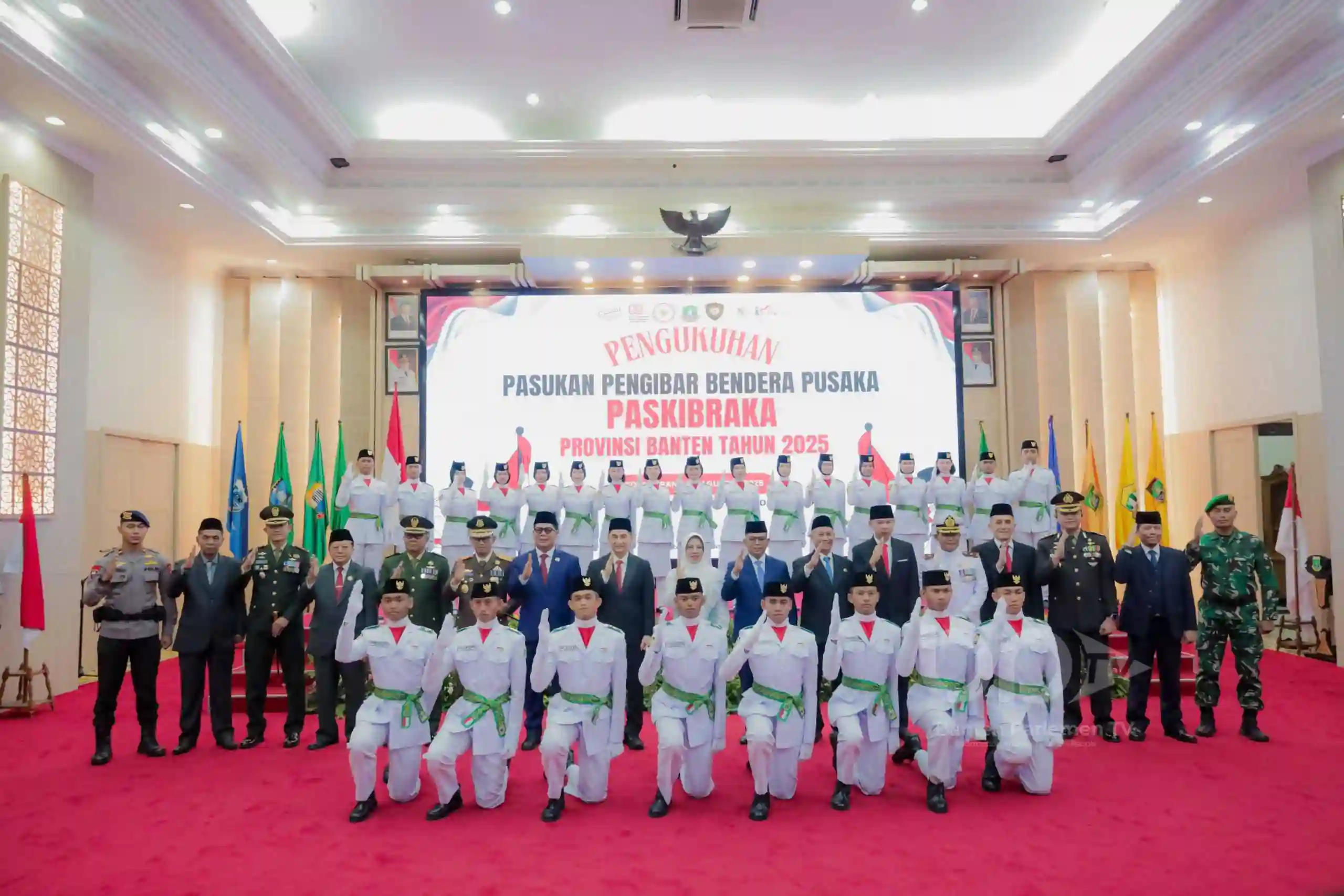 Ketua DPRD Banten Hadiri Pengukuhan Paskibraka Jelang HUT RI ke-80