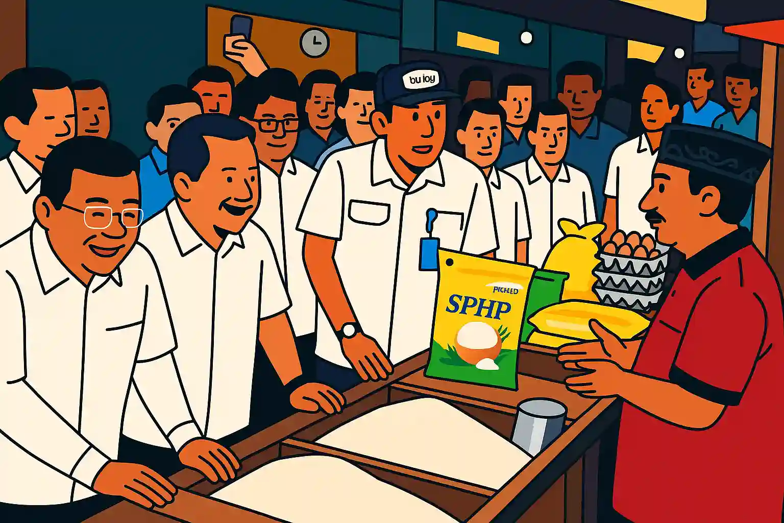 Tito Karnavian Pantau Pasar Rau Serang,