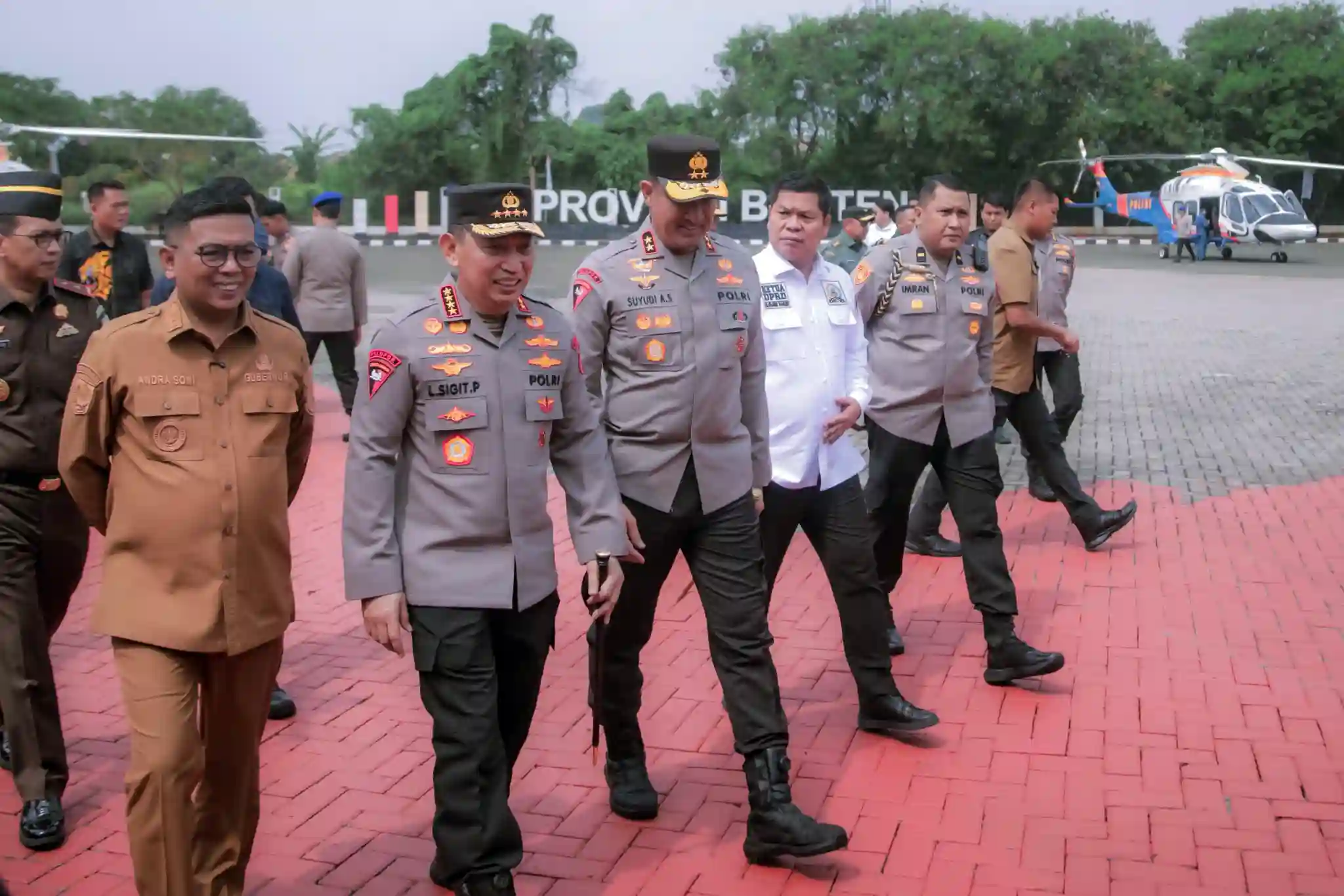 Fahmi Hakim Dampingi Kapolri