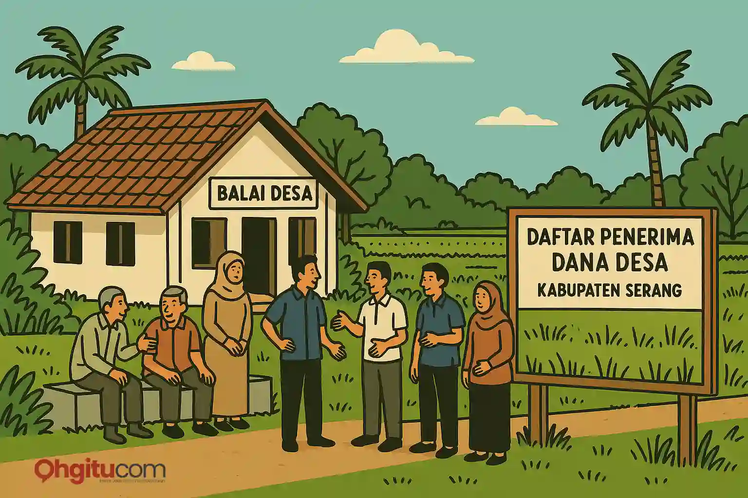 10 Desa di Kabupaten Serang yang Kebanjiran Dana Desa