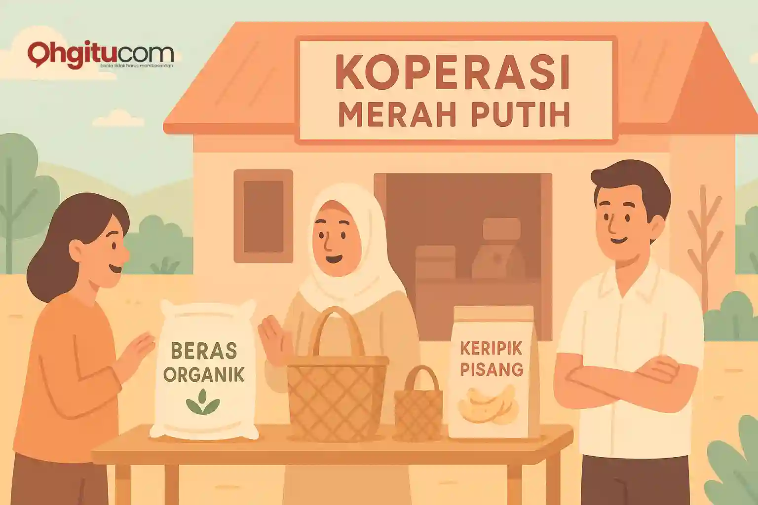 Koperasi Merah Putih Jadi Simpul Ekonomi Desa